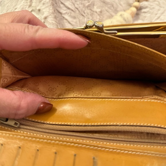 PROJECT Authentic Gucci Canvas and Leather Wallet - Picture 5 of 9